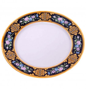 Набор тарелок 23 см 6 шт глубокие  Thun "Кристина /Цветочные мотивы" / 033040