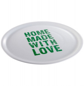Тарелка для пиццы 33 см зеленая "Tescoma /HOME MADE WITH LOVE" / 145610