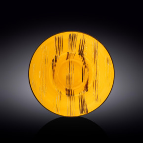 Тарелка 25,5 см глубокая жёлтая  Wilmax "Scratch" / 261481