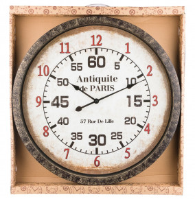 Часы настенные 67 см кварцевые круглые  LEFARD "ANTIQUITE DE PARIS" / 187997