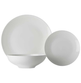 Набор тарелок 18 предметов  Maxwell & Williams "Белая коллекция" (подарочная упаковка) / 291846
