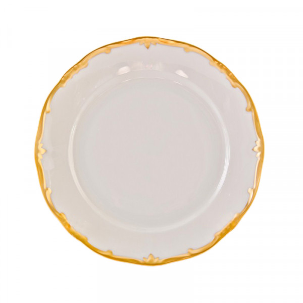 Набор тарелок 22 см 6 шт  Weimar Porzellan &quot;Престиж /Золотая отводка&quot; / 049656