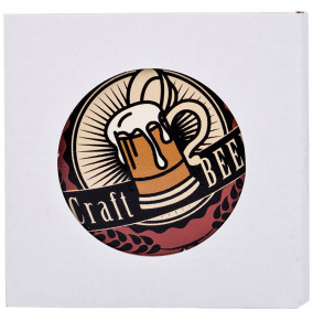 Подставка под пивную кружку 11 см  LEFARD "Крафтовое пиво" / 188097
