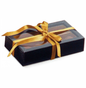 Коробка для шоколада 14,5 х 7,5 х 3,5 см с крышкой и разделителями  / 317306