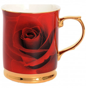 Набор кружек 400 мл 6 шт  Royal Classics "Красная роза" / 148736