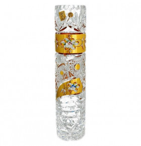 Ваза для цветов 30,5 см  Aurum Crystal "Хрусталь с золотом" / 034992