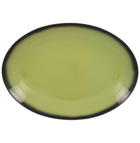 Блюдо 32 см овальное  RAK Porcelain "LEA Light green" / 318239