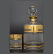 Набор для виски 7 предметов (графин + 6 стаканов)  Bohemia &quot;Медуза /Каро&quot; / 017175
