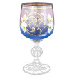 Бокалы для белого вина 190 мл 6 шт  Bohemia &quot;Клаудия /Лепка сине-фиолетовая &quot; B-L / 066225