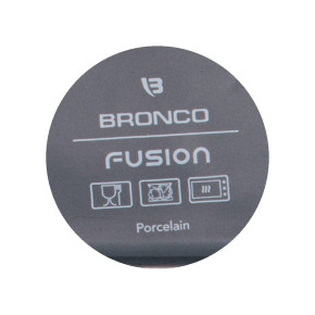 Тарелка 23 х 13,5 х 2 см  Bronco "Fusion /Серый" (2шт.)  / 276990