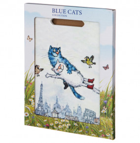 Подставка под горячее 15 х 20 см  LEFARD "Blue cats" / 225592