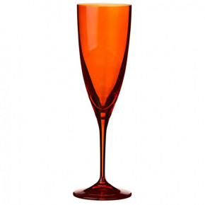 Бокалы для шампанского 220 мл 6 шт  Crystalex CZ s.r.o. "Кейт /Оранжевые"  / 170352