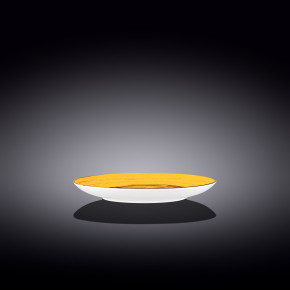 Тарелка 18 см жёлтая  Wilmax "Spiral" / 261598