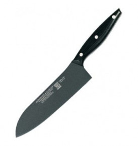 Нож Сантоку 20 см "Martinez & Gascon /Mikarta black" / 154830