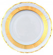 Набор тарелок 19 см 6 шт  Thun &quot;Мария-Луиза /Золотая лента&quot; / 075247