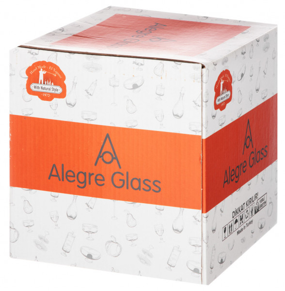 Конфетница 15 см н/н  Alegre Glass &quot;Sencam&quot; / 289049