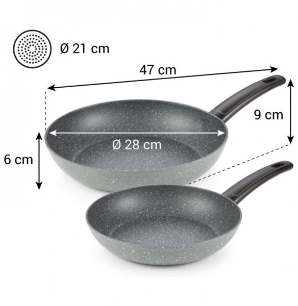 Набор сковород 2 предмета (24, 28 см) без крышек  Tescoma &quot;FineLINE&quot; / 276404