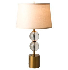 Настольная лампа Cloyd GANTRY T1 / выс. 61 см - Round - латунь / 311461