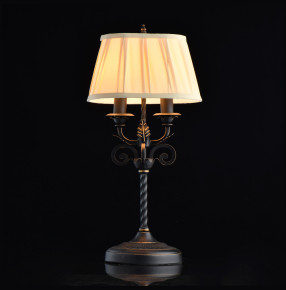 Настольная лампа 2 рожковая  Chiaro "Виктория" / 299614