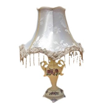 Настольная лампа с абажуром 55 см &quot;Royal Classics /Белая&quot; / 155166