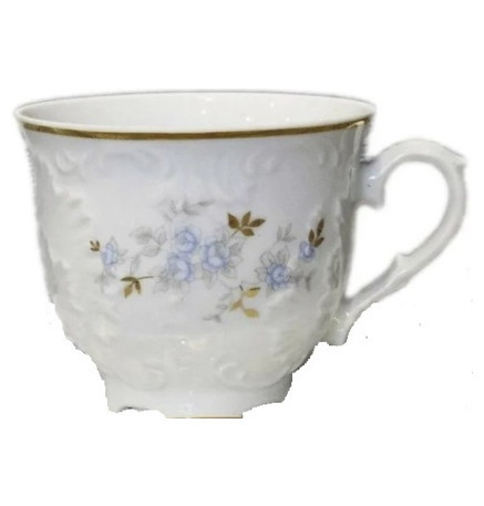 Чайная чашка 250 мл &quot;Рококо /Голубой цветок&quot; / 313043