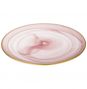 Блюдо 28 см круглое розовое  Pasabahce "Pop" / 275404