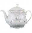 Заварочный чайник 1,1 л  Cmielow &quot;Рококо /Голубой цветок&quot; / 061492