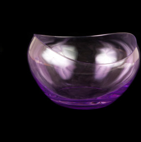 Ваза для фруктов/конфет 23 см фиолетовая  Crystalex CZ s.r.o. "Gondola" / 111414