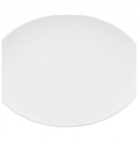 Блюдо 35 см круглое  Oxford "Флореал /Белый" / 149089