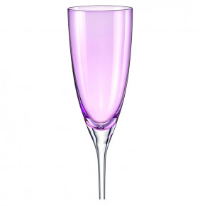 Бокалы для шампанского 220 мл 2 шт фиолетовый  Crystalex CZ s.r.o. "Кейт" / 111319