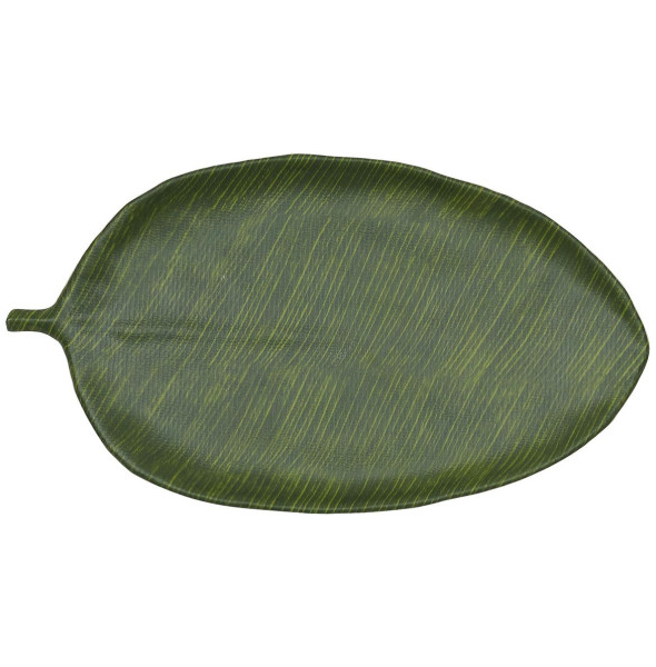 Блюдо-поднос 46 х 25,4 х 2,8 см  P.L. Proff Cuisine &quot;Green Banana Leaf&quot; / 320457