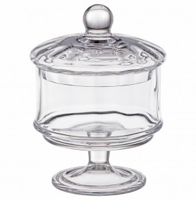 Варенница 10 х 16 см н/н с крышкой  Alegre Glass "Sencam" / 289086