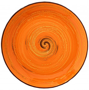 Тарелка 20,5 см оранжевая  Wilmax "Spiral" / 261573