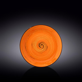 Тарелка 20,5 см оранжевая  Wilmax "Spiral" / 261573