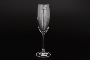 Бокалы для шампанского 180 мл 6 шт  Crystalite Bohemia "Гурман /Без декора" / 075768