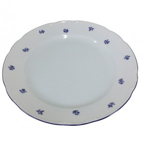 Набор тарелок 25 см 6 шт  Thun "Офелия /Мелкие синие цветы" / 245790