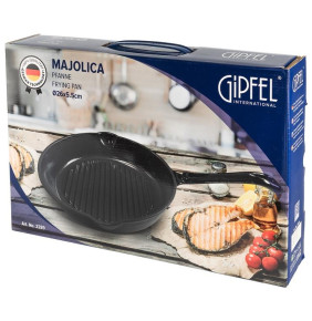 Сковорода 26 см эмалированное покрытие  GIPFEL "Majolica" / 350542