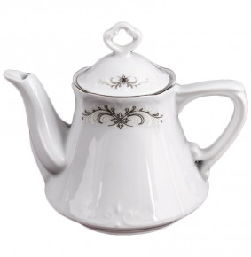 Заварочный чайник 300 мл  Cmielow "Камелия /Серый орнамент" / 115737