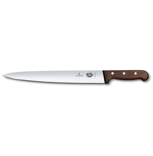 Нож для нарезки ломтиками 30 см  Victorinox &quot;Rosewood&quot; ручка розовое дерево / 316343