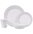 Набор посуды на 4 персоны 16 предметов серый  Maxwell &amp; Williams &quot;Зенит&quot; (подарочнвя упаковка)  / 305067