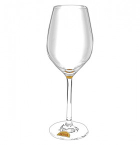 Бокал для белого вина 360 мл 1 шт  Rona "Celebration /Золотая капелька на дне" / 149080