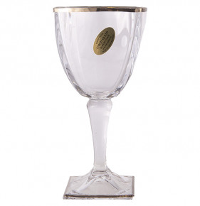 Бокалы для белого вина 270 мл 6 шт  UNION GLASS "Ареззо /Отводка платина" / 229154
