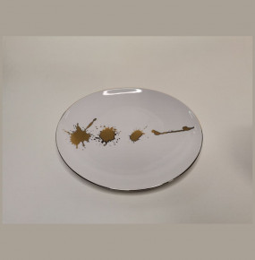 Набор тарелок 24 см 6 шт  Thun "Лоос /Золотые брызги"  / 282022