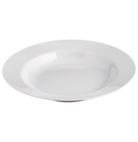 Набор тарелок 22,5 см 6 шт глубокие  Cmielow "Ивонн /Без декора" / 119402