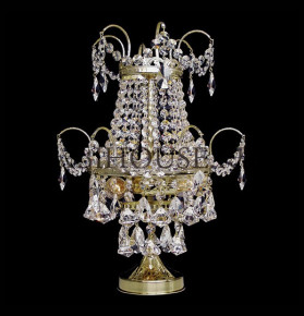 Лампа настольная  Titania Lux "Титания люкс" золото / 004370