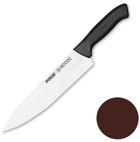 Нож поварской 25 см коричневая ручка  PIRGE "Ecco" / 321708