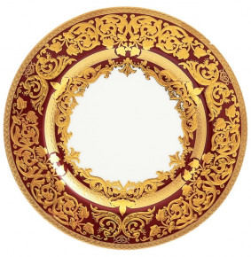 Набор тарелок 17 см 6 шт  Falkenporzellan "Наталия /Бордо в золотой роскоши" / 128624