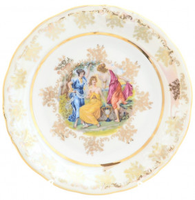 Набор тарелок 19 см 6 шт  Moravec "Фредерика /Мадонна перламутр" / 153561