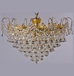 Люстра 9 рожковая золото /орнамент  Titania Lux &quot;Титания Люкс&quot; h-45, диаметр-60 см, вес 9 кг / 009630