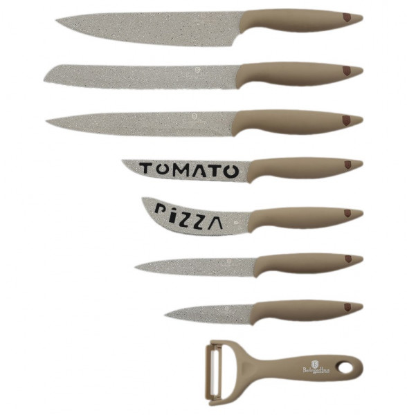 Набор ножей для кухни 8 предметов  Berlinger Haus &quot;Stone Touch Line&quot; / 135611